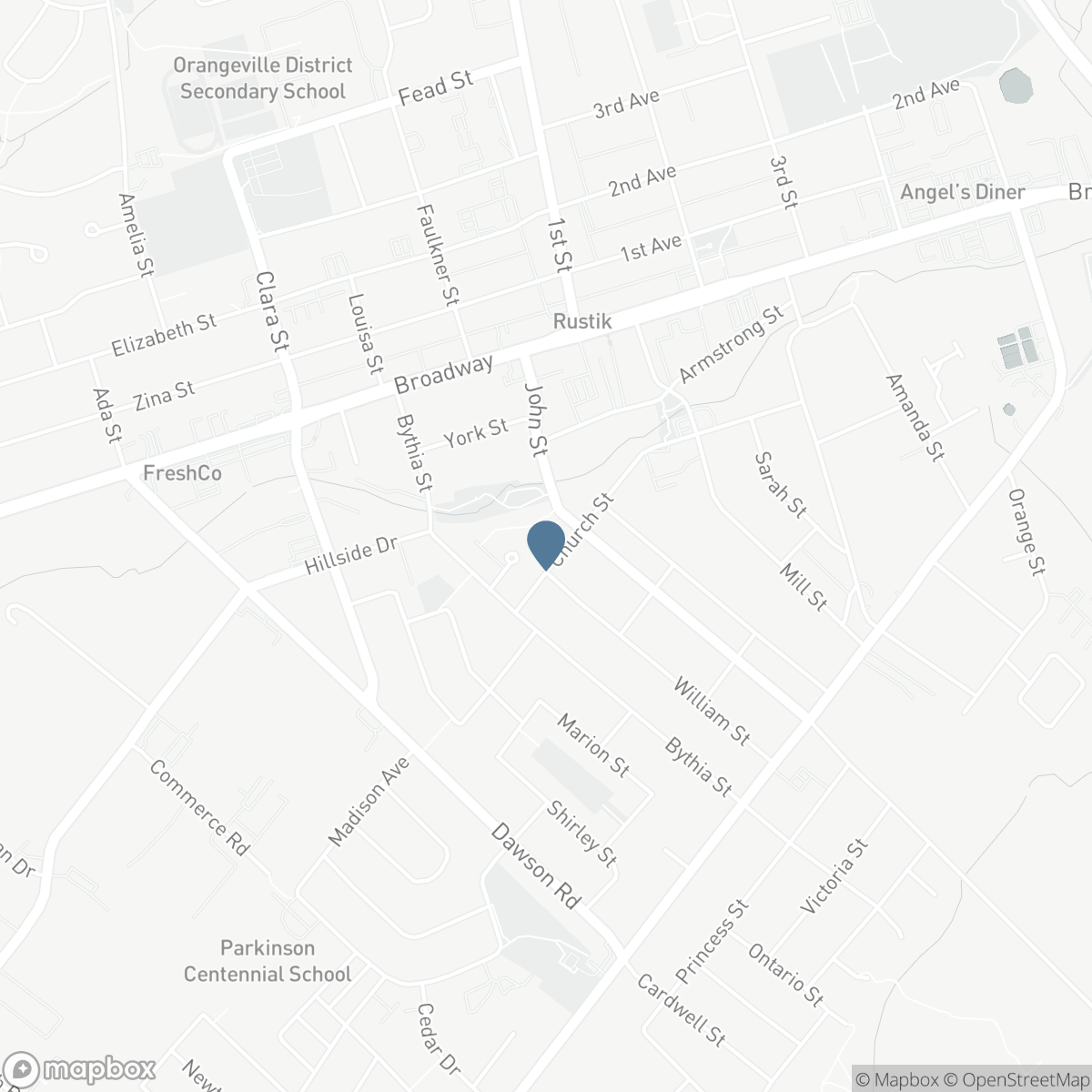 44 CHURCH STREET, Orangeville, Ontario L9W 1N8